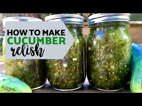 How to Make Pickle Relish