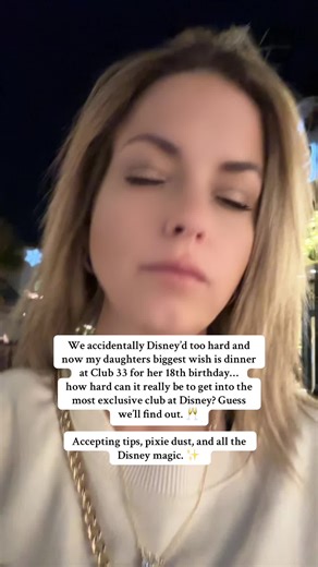 This should be fun.. #club33disney #waltdisneyworld #floridathings #club33 #birthdaymiracle