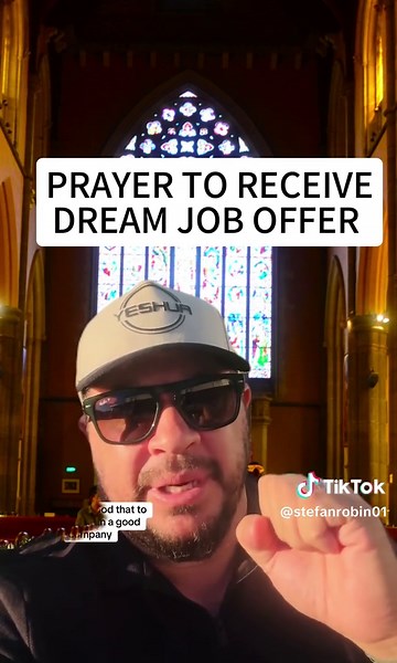 Receive this powerful prayer to receive a dream job offer. #newjob #prosperity #blessings #prayers #pray #praying #jesus #prayerforjob #jobs #provision #faithingod #fypage#foryou#skit#pov#foryoupage
