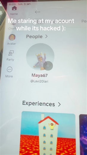 #fyp #roblox #my real avater #hacked