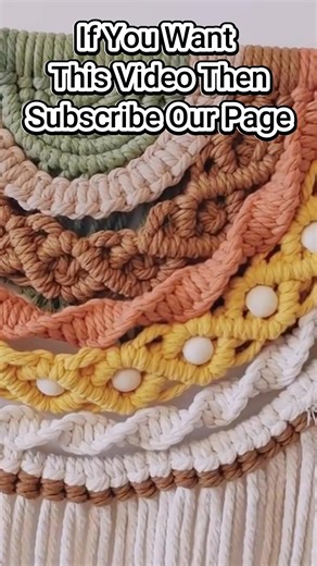 Macrame Wall Hanging Pattern Full Video Tutorials Drops Today! - Subscribe Now | Everything Macrame