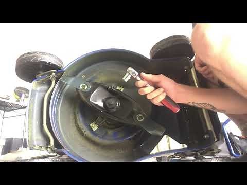 How to change the blades in a Victa 18” Classic Cut/Mulch lawnmower