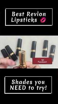 Best Revlon Lipstick 💄Creamy, Matte & Satin Finishes 💄#revlon #revlonmakeup #lipstickswatch