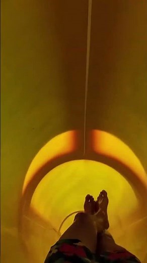 Yellow kamikaze at The Land of Legends #waterpark