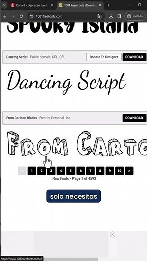 Download free fonts for your PC