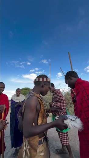 Hadzabe tribe bushmen still practice their ancient traditions and live simple happy lifestyle