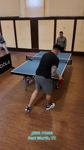 Power chops & penhold blocks 🏓 JJ vs Richard #javapong #tabletennis #pingpong #fortworth #joola #texas #sports #fun #tt #yes | Java Pong