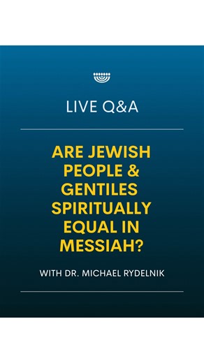 4.2K views · 119 reactions | Discover how faith in Messiah creates a united spiritual body of both Jewish and Gentile people—who are equal before God but retain their unique identities. Want more? Watch the full video for the complete message! https://bit.ly/4nzDA6D | Chosen People Ministries | Facebook