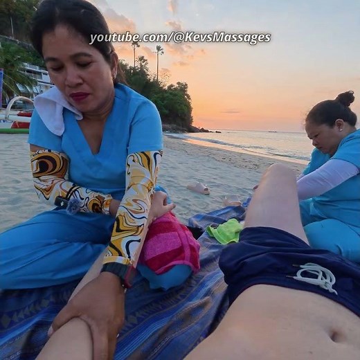 Sunset Beach Massage in Philippines