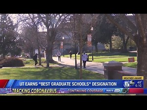 UT earns 'Best Graduate Schools' designation