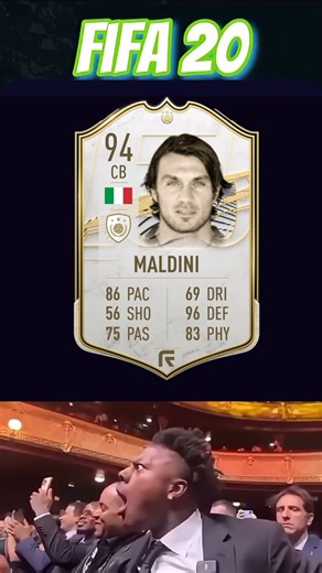 MALDINI EVOLUTION FIFA CARD ♦️ FIFA 21 TO FC26 #football #bayern #zidane #asensio #shortsfootball