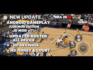 NEW NBA2K25 MOD JUDE EDITION WITH JD EXPERT | UPDATED ROSTERS | NEW CITY JERSEYS | HD GRAPHICS |