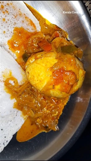 Appam & Egg Curry #food #viral