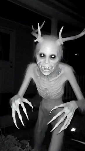 Nighttime Encounter With A Horned Female Demon #shorts