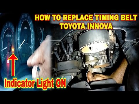 How to replace timing belt toyota Innova