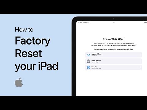 How To Factory Reset your iPad - Easy Guide