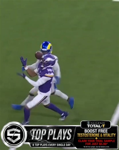 NFL Top Plays (pt 404): Justin Jefferson INSANE Catch vs Rams #vikings #nfl #highlights #topplays
