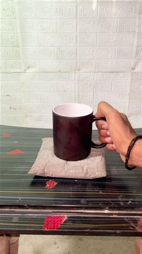 Viral cement cup stand at home 😱 || part - 2 #shorts #experiment @C@CrazyXYZ