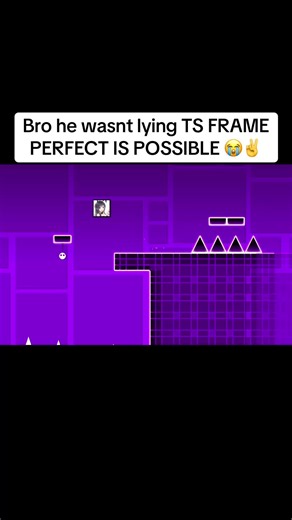 Achieving Perfect Frame in Geometry Dash Challenge