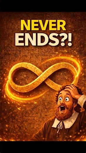 Why ∞ Looks Like This ♾️ (Infinity Explained) #infinty #shorts #ytshorts