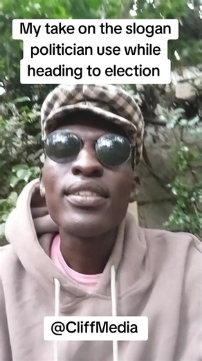 My take on slogan politician use while heading to election #mimindosifuna #politics #trending #cliffmedia #viral