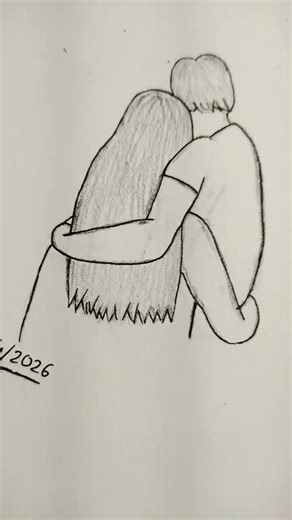 petit dessin #amoureux #dessin #couple #abonnetoi #animé