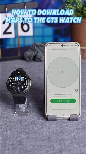 Never Get Lost Again 🌍 GT5 Offline Maps Guide#CubotGT5 #GPSNavigation #OutdoorTech #Smartwatch