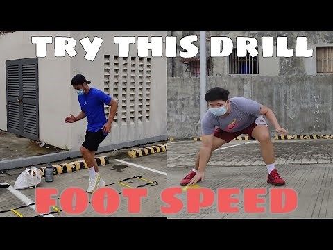 FOOTWORK and QUICKNESS DRILLS for Basketball | ladder and Cone drills