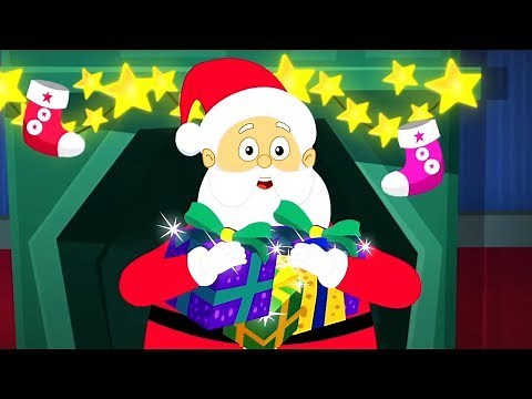 Papá Noel bajando la chimenea | cancion es de Navidad en español | Santa Coming Down the Chimney
