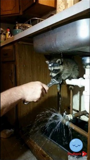 It started with ONE tiny problem 😂 #funnyanimals #viralshorts #cutefunny #trendingnow