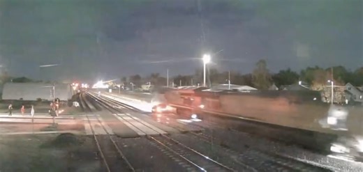 Train hits crew member’s vehicle at Kearney crossing; no injuries