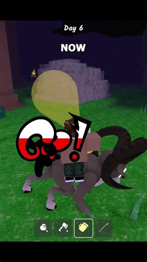 Outplaying the Charging Ram! | 99 Nights In The Forest | Roblox #roblox #robloxjumpscare #robloxedit