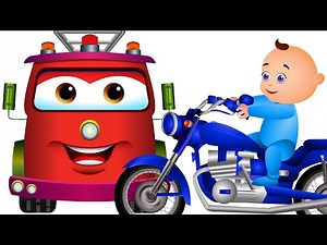 Learn Colors With Transport Vehicles & Many More | Nursery Rhymes & Kids Songs Compilation