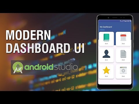 Membuat Modern Dashboard UI di Android Studio