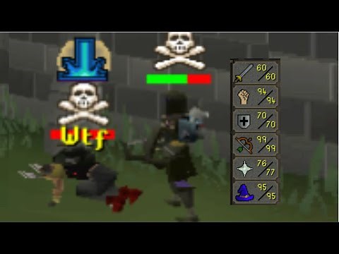 FULL KARILS/AMULET OF THE DAMNED PK COMMENTARY - OSRS MED LEVEL RIGOUR ACCOUNT