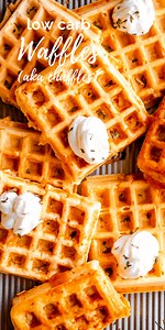 Easy Chaffles Recipe - Low Carb Keto Waffles!