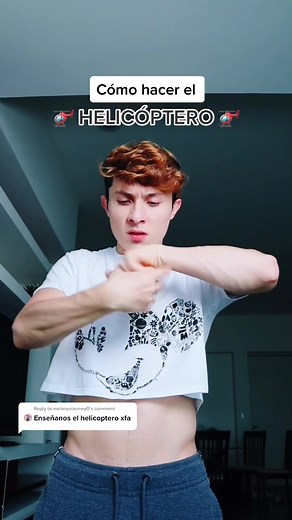 Cómo hacer el helicóptero en TikTok