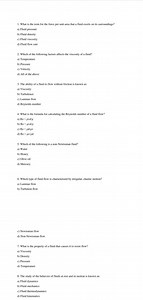 What is the term for the force per unit area that a fluid exert... | Filo