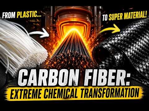 Inside a Carbon Fiber Plant: How Polyacrylonitrile Becomes Ultra-Strong