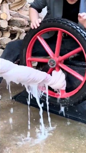 Creative ideas for making a clothes wringer #creativideas #clothes #shorts