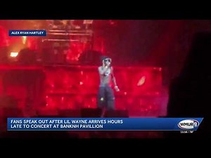 Fans speak out after Lil Wayne was hours late for Gilford show Friday night