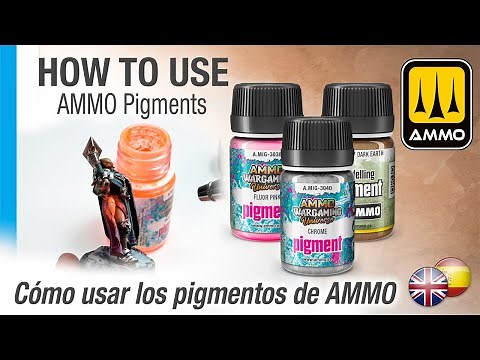 How To Use AMMO Pigments/Cómo usar los pigmentos de AMMO