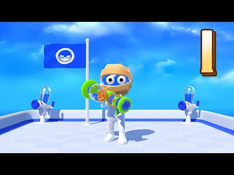 ✅ Dye Hard - Color War / Gameplay Walkthrough / Part 1