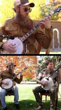 Bach Two-Part Invention No. 1, 5-String Banjo and Cello Banjo #bach #banjo