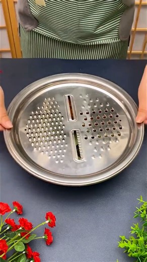 34K views · 78 reactions | Link in bio ✨ Who needs 5 tools when 1 grater does it all? 燎勒 From zesting lemon to shredding cheese & slicing veggies – this steel kitchen grater is the true multitasker of your kitchen ‍ #SmartKitchen #CookingHacks #KitchenGoals #NuvoFinds #KitchenInspo | Smart Finds | Facebook