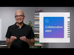 Collaborative apps highlights (Satya Nadella Build 2022 Keynote)