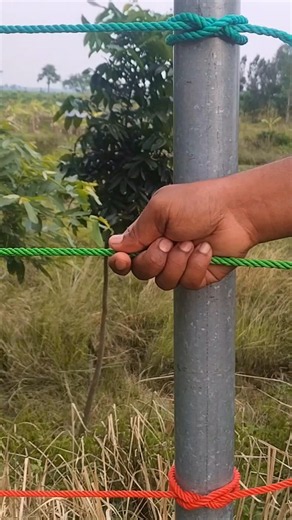 Simple & Secure Pole Knot!