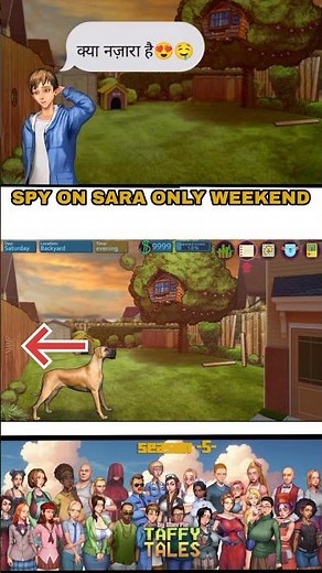 SPY ON SARA | Taffy tales | task #summertimesaga #fantasy #games #maturegames #taffytales