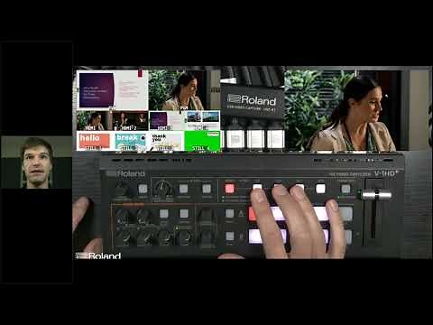 Webinar: Introducing the Roland V-1HD+ Video Switcher