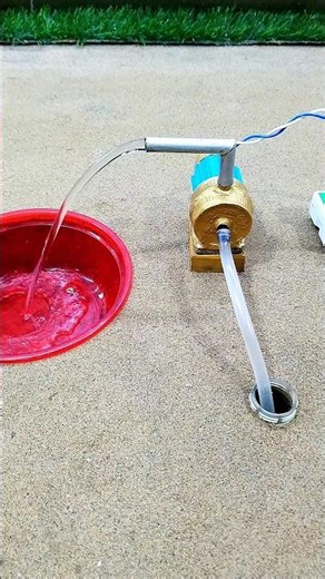 how to make mini water pump project mini tractor project #shorts #waterpump #minitractor # 719